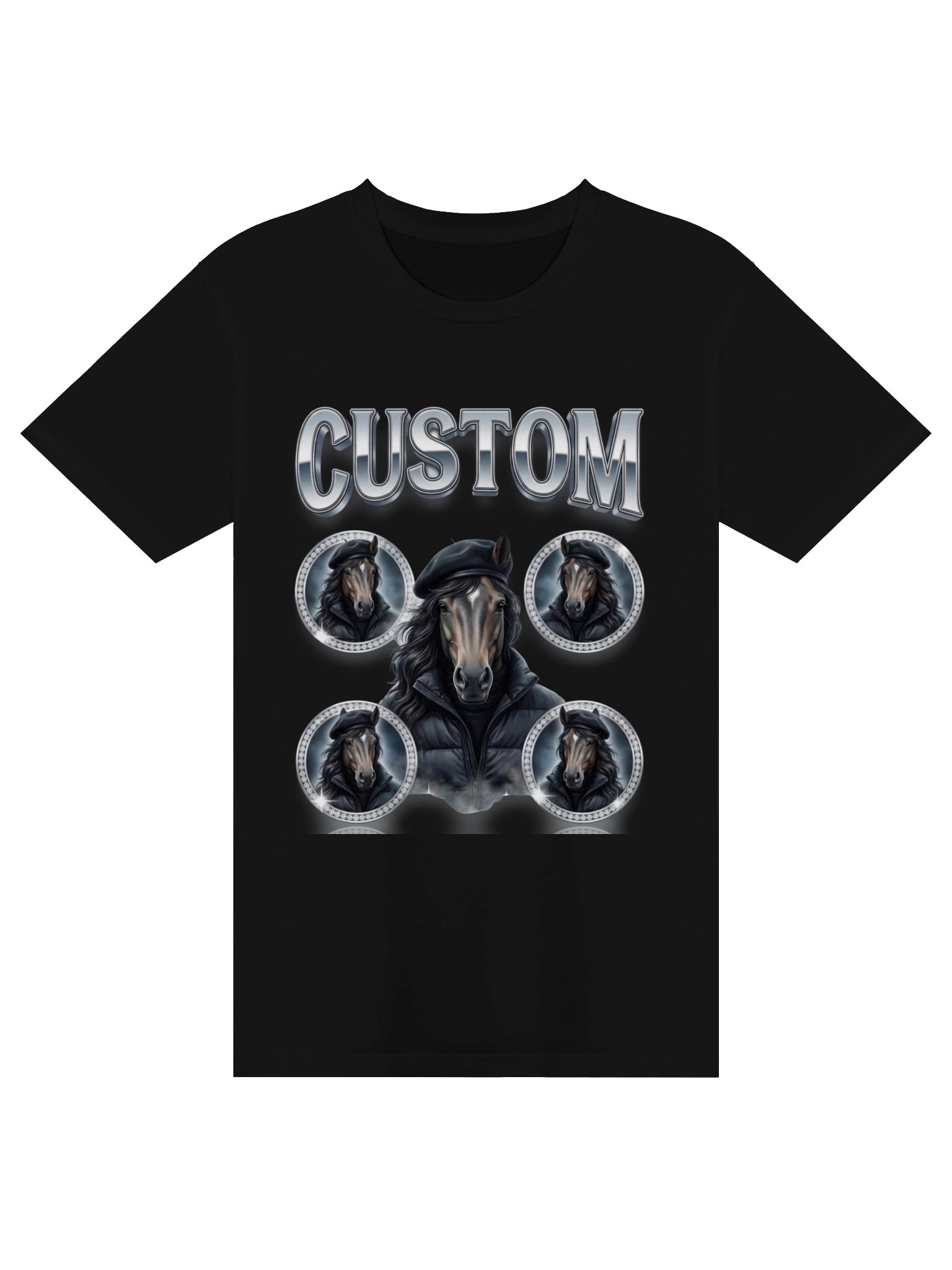 Custom Horse T-Shirt product image (6)