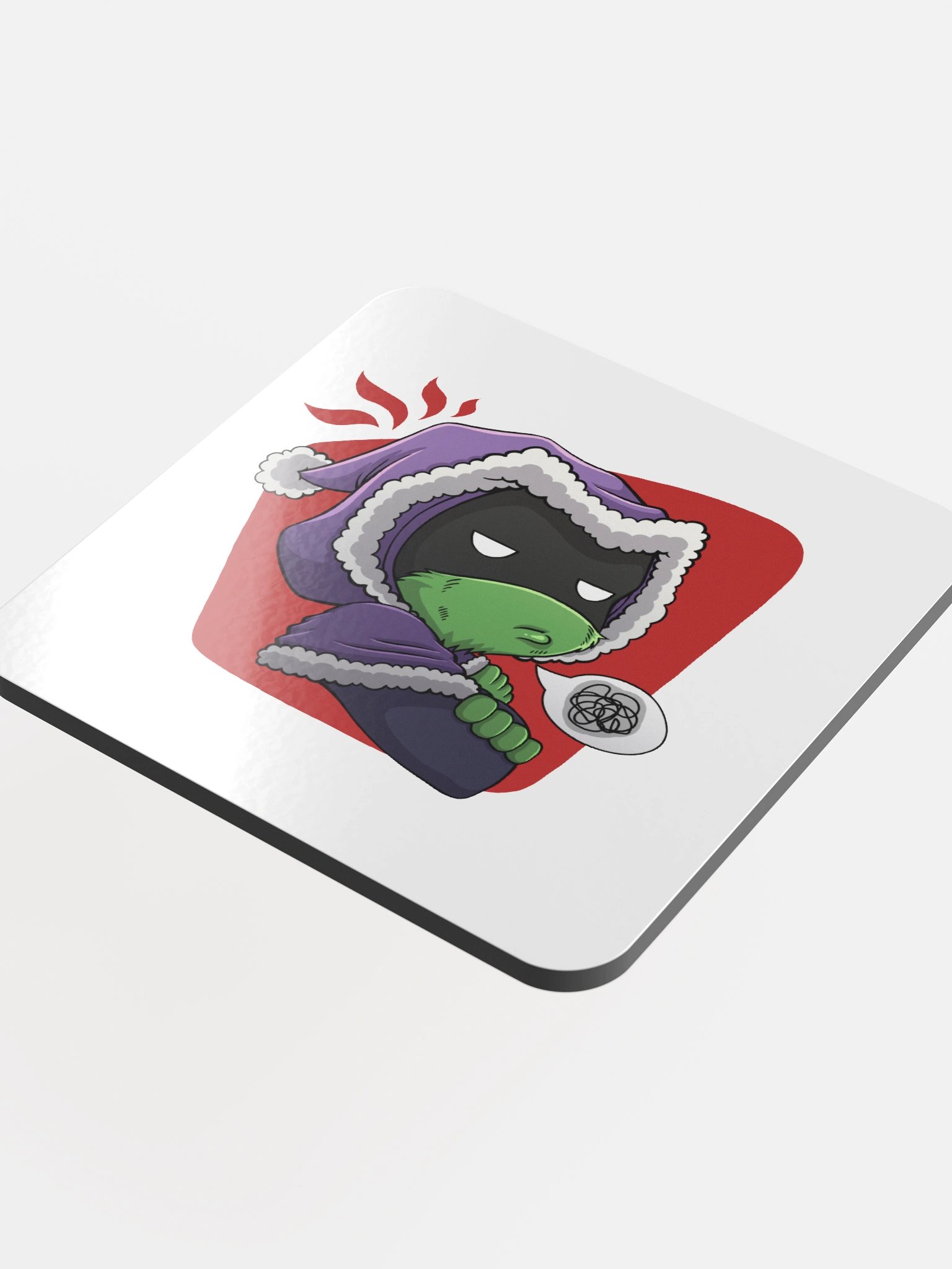 Grumpy Christmas Coaster product image (4)