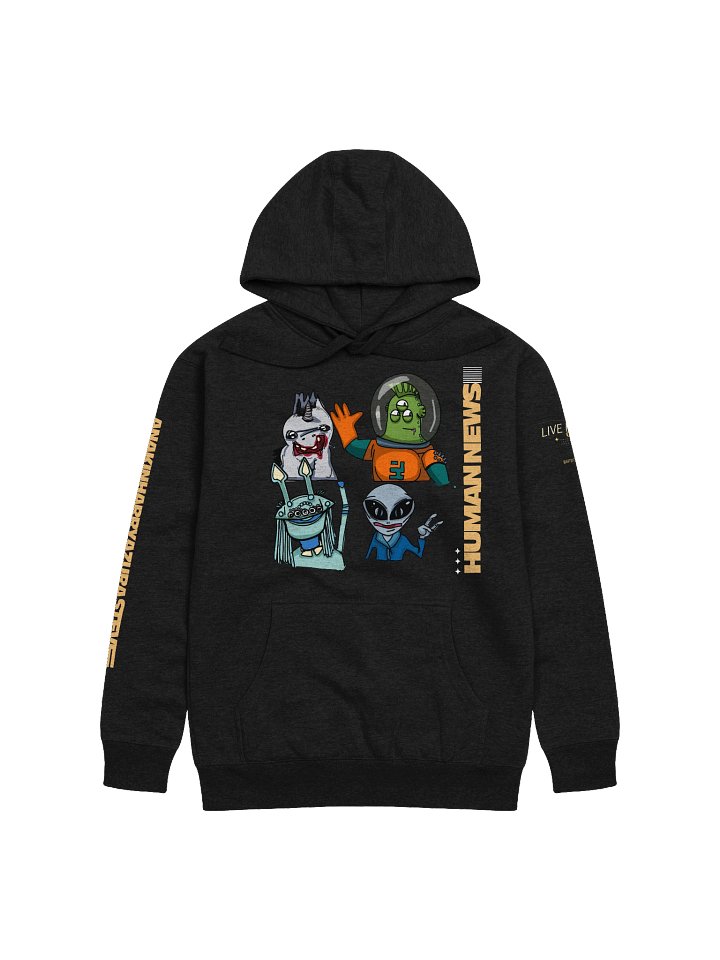 Human News Unisex Hoodie product image (1)