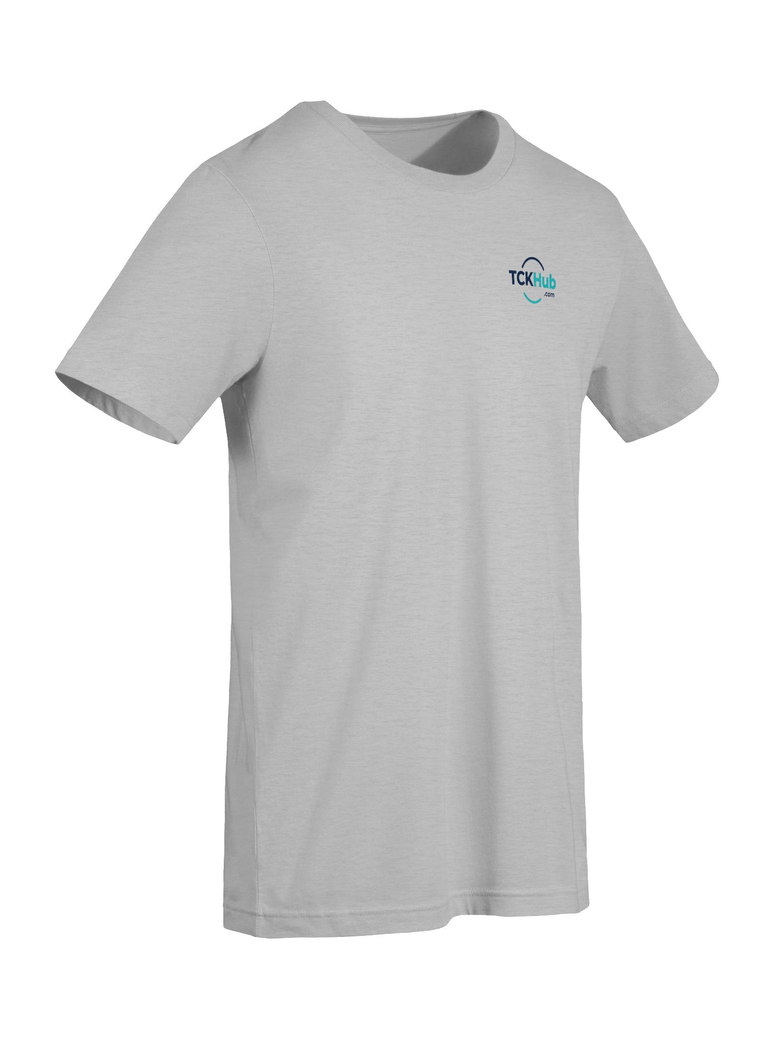 TCK Hub Arc Logo Tee, Left Chest (Navy Print) product image (20)