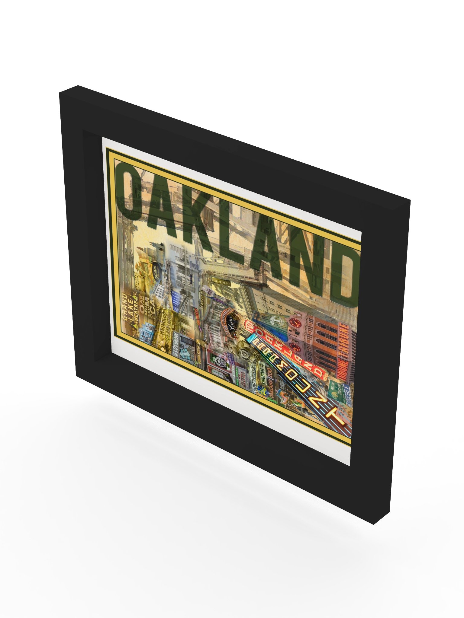 Oakland Celebration Poster - FRAMED product image (8)