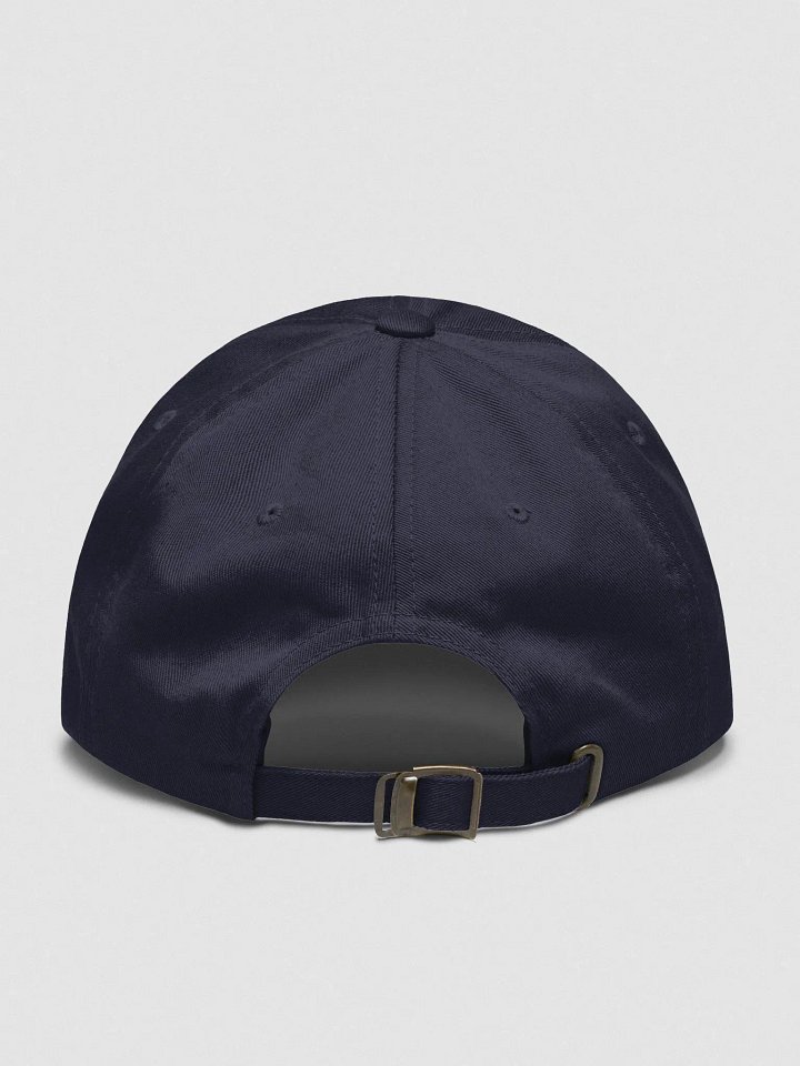 BUSY-BRAINED (royal + white lined design) classic dad hat product image (67)