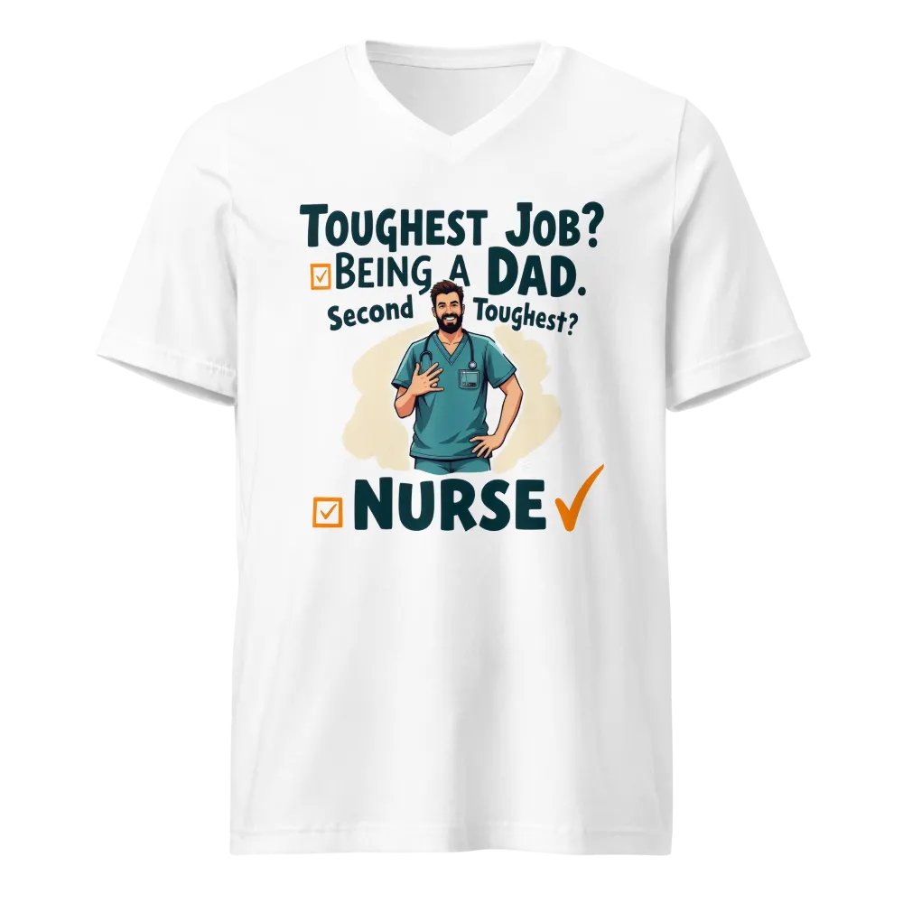 Dad and Nurse: Toughest Jobs T-Shirt product image (1)