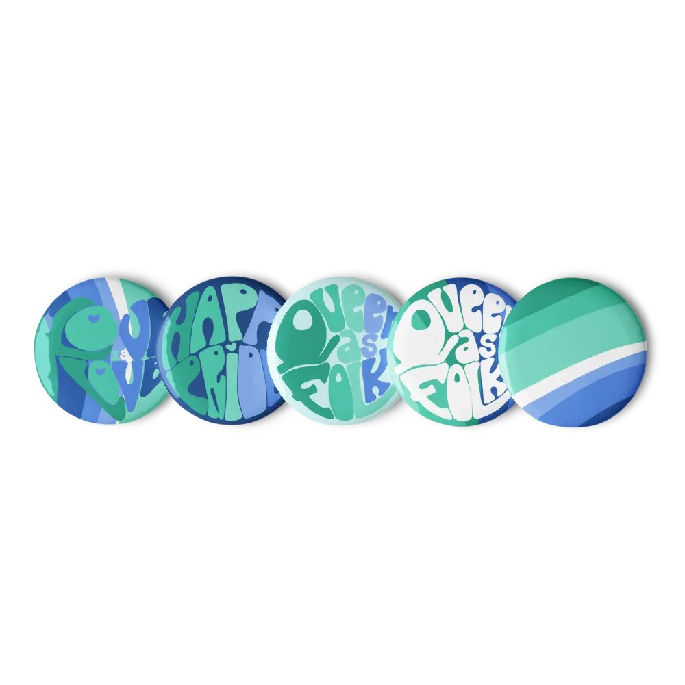 Gay Pride pin badge set product image (6)