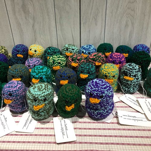 30 days, 30 crocheted ducks 🐤🧶 I made a new one every day in April, each with its own little personality (some cuter than oth...
