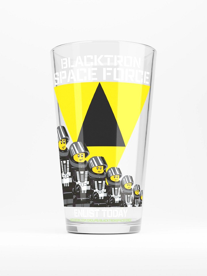 Blacktron Space Force Shaker Pint Glass product image (1)