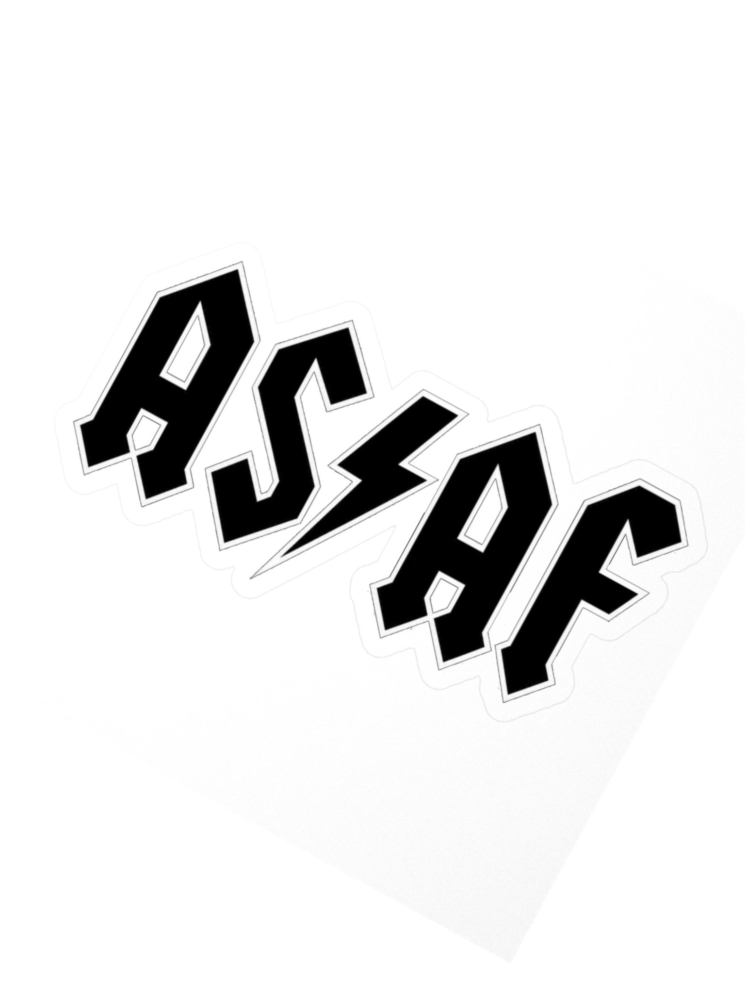 AntiSocial AF Logo Sticker product image (4)