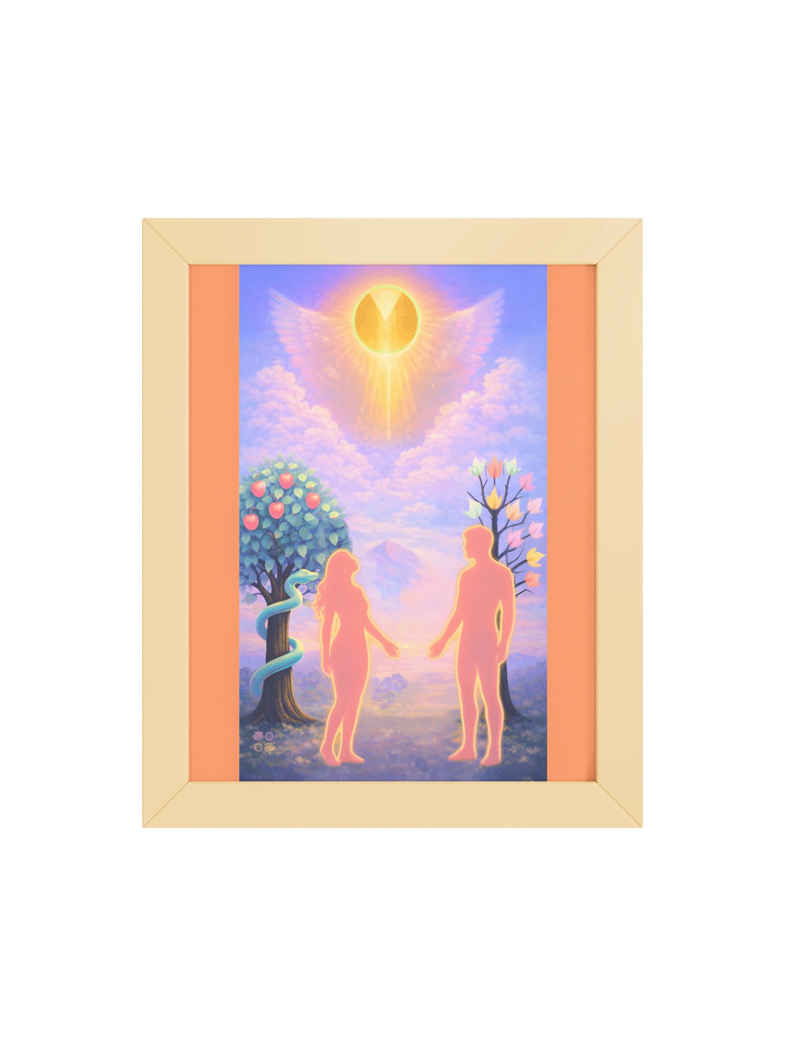 6 The Lovers Tarot Art Framed Poster product image (4)