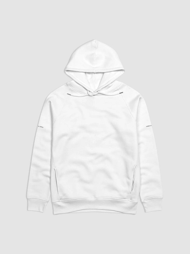 GANGSTER SWAQ HOODIE (WHITE) product image (1)