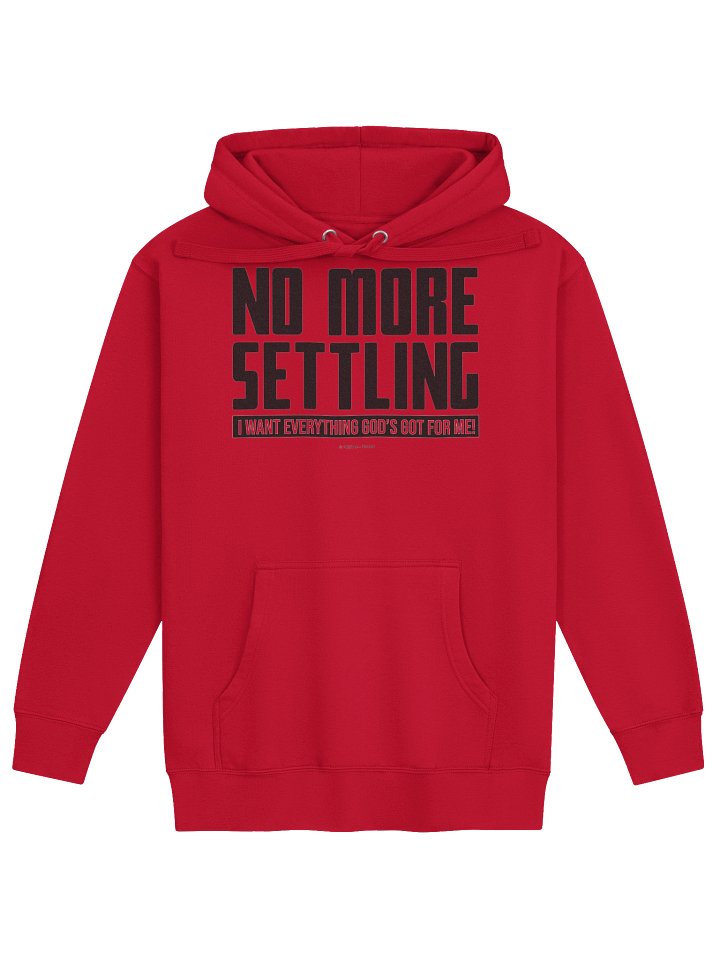 No More Settling, Hoodie product image (9)