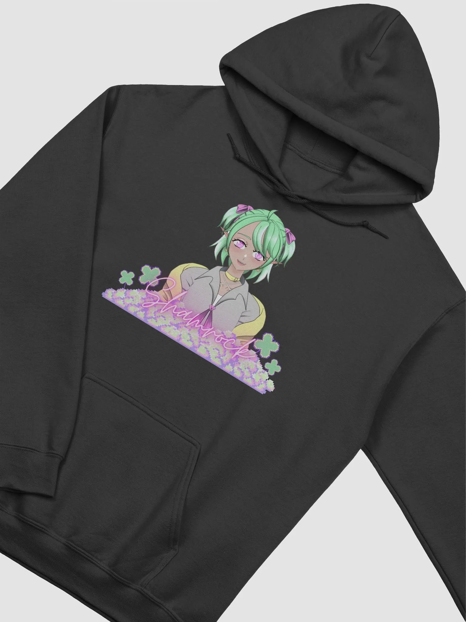 Shamrock of the Wolf Pack Hoodie product image (3)