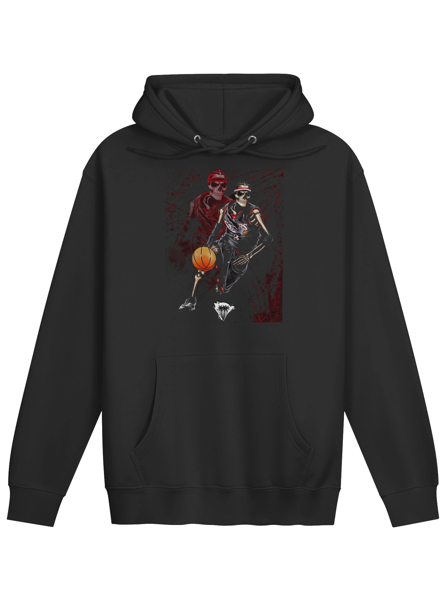 ALLEN IVERSON SKELETON SKULL HOODIE product image (1)