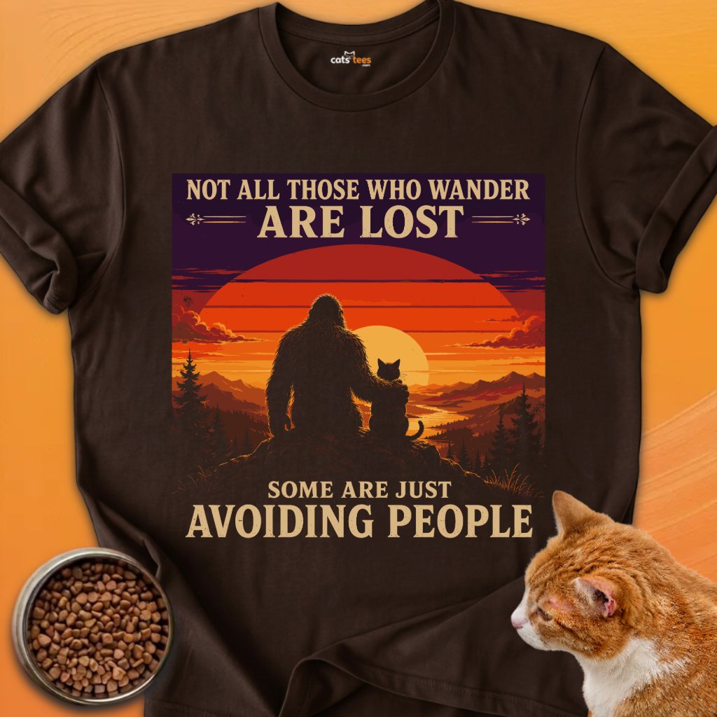 Avoiding People Cat and Bigfoot product image (5)
