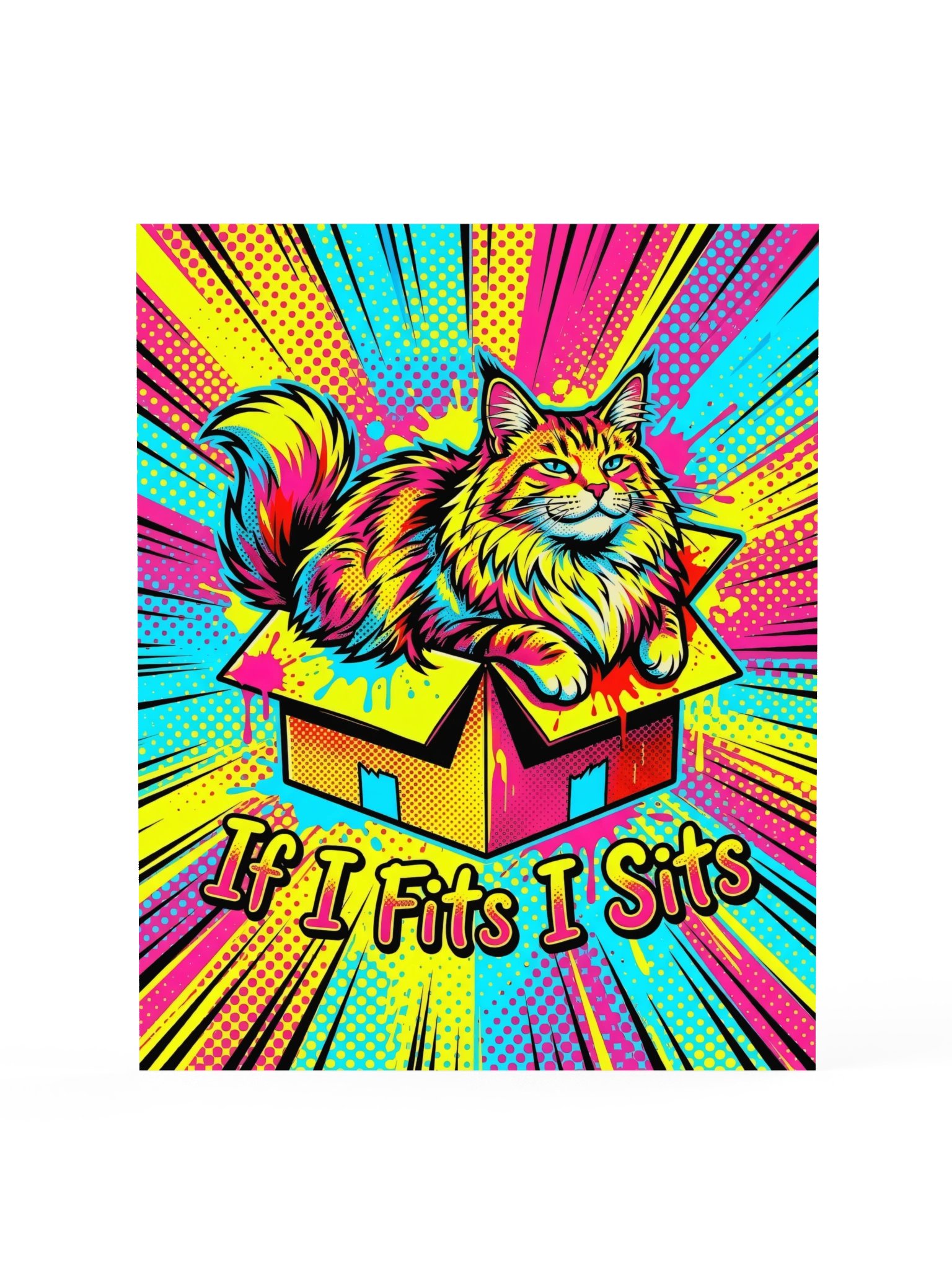 If I Fits Maine Coon Poster product image (15)