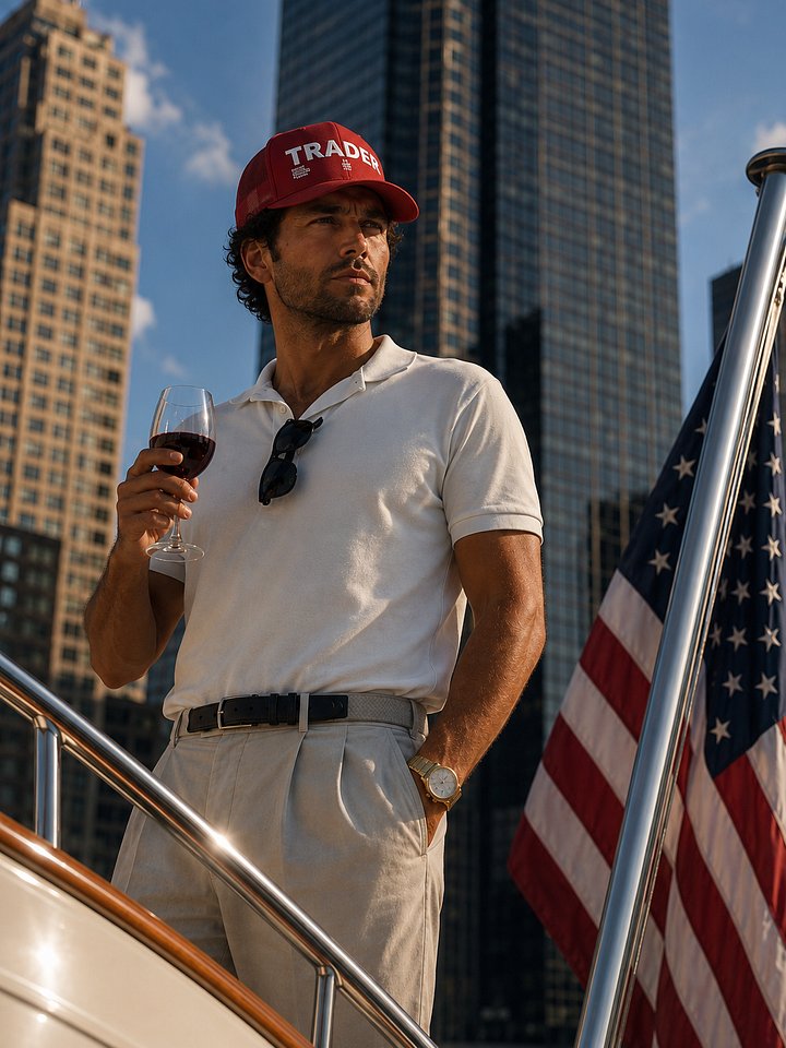 The Smart Money Club “TRADER” Trucker Cap product image (2)