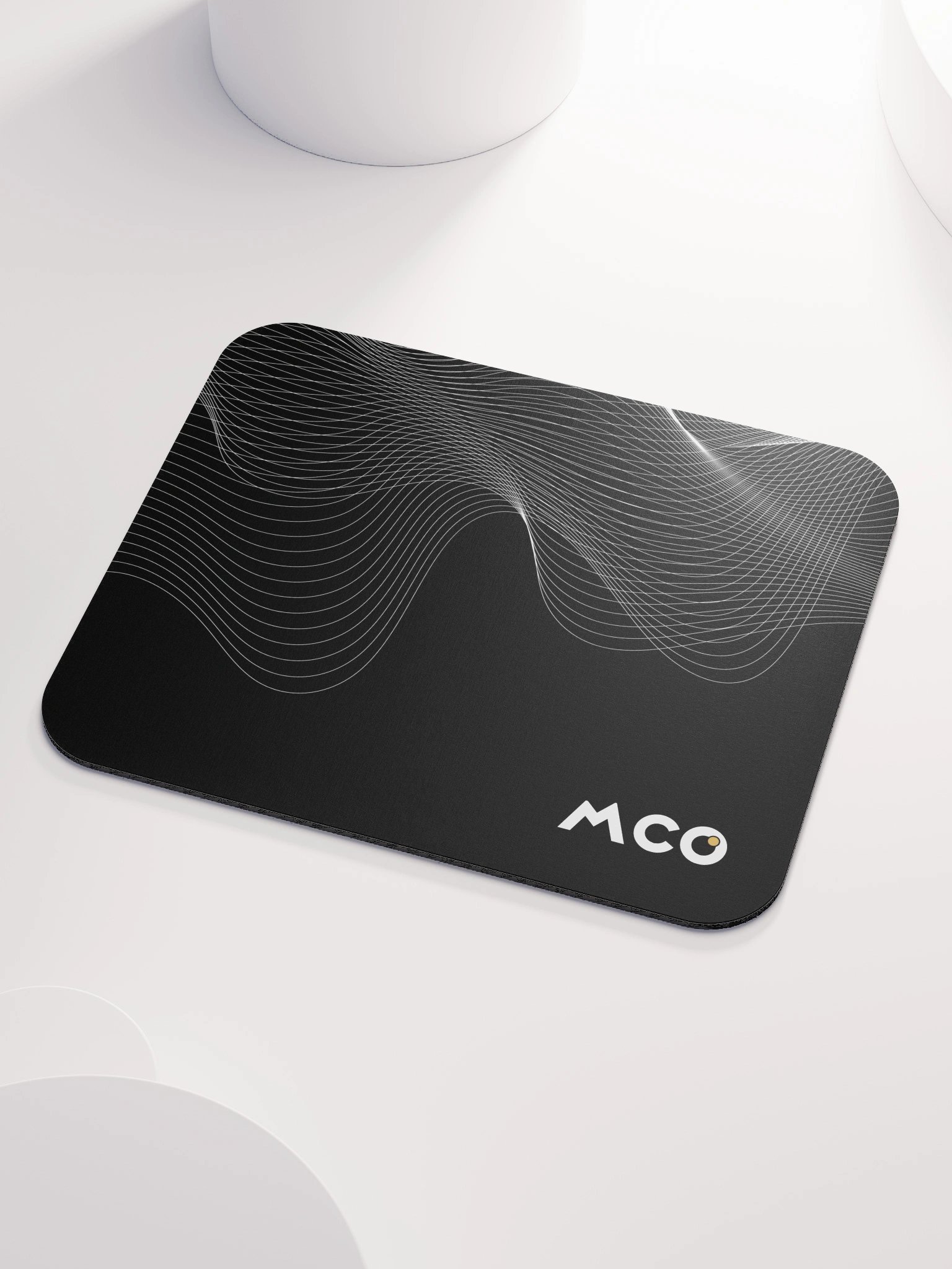 MCO Wave Minimal New Logo Mouse Pad Black product image (4)
