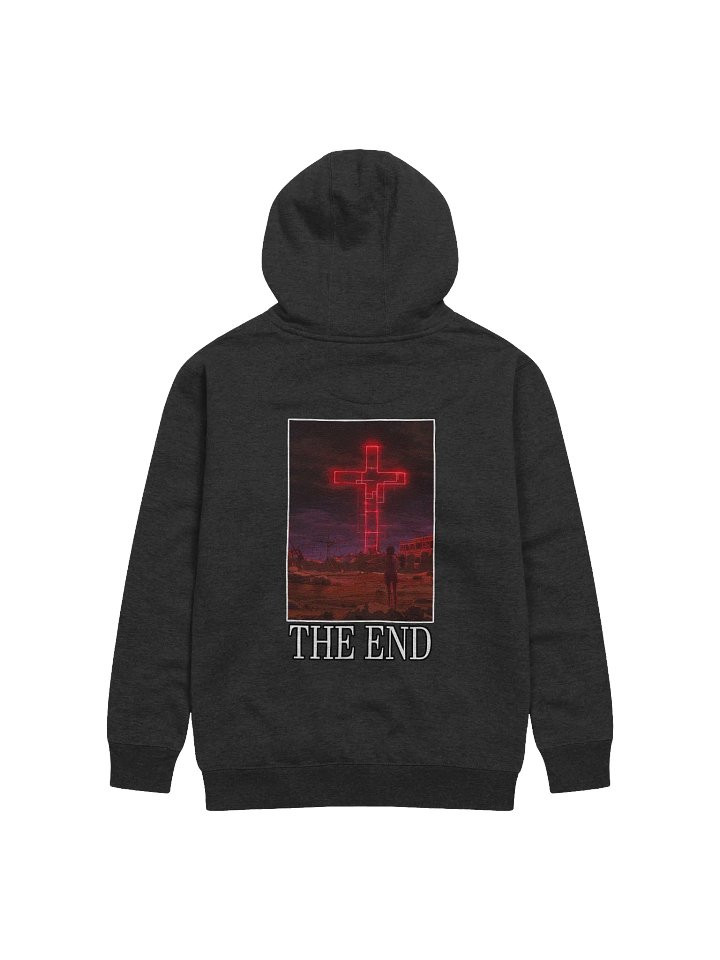 "THE END" Back Unisex Printed Hoodie product image (2)