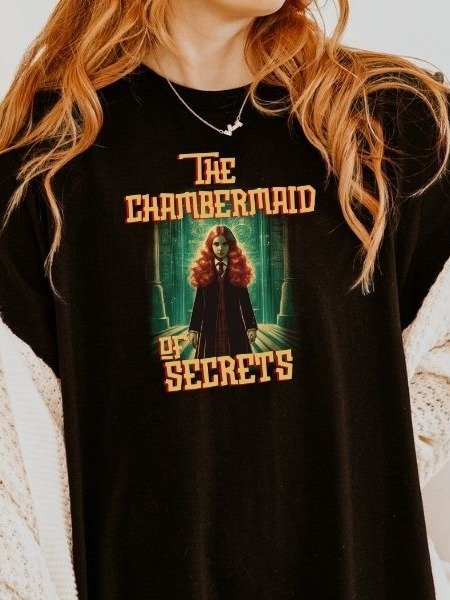 Ginny Chambermaid of Secrets Funny Vintage Pulp Mystery Harry Potter Shirt product image (9)