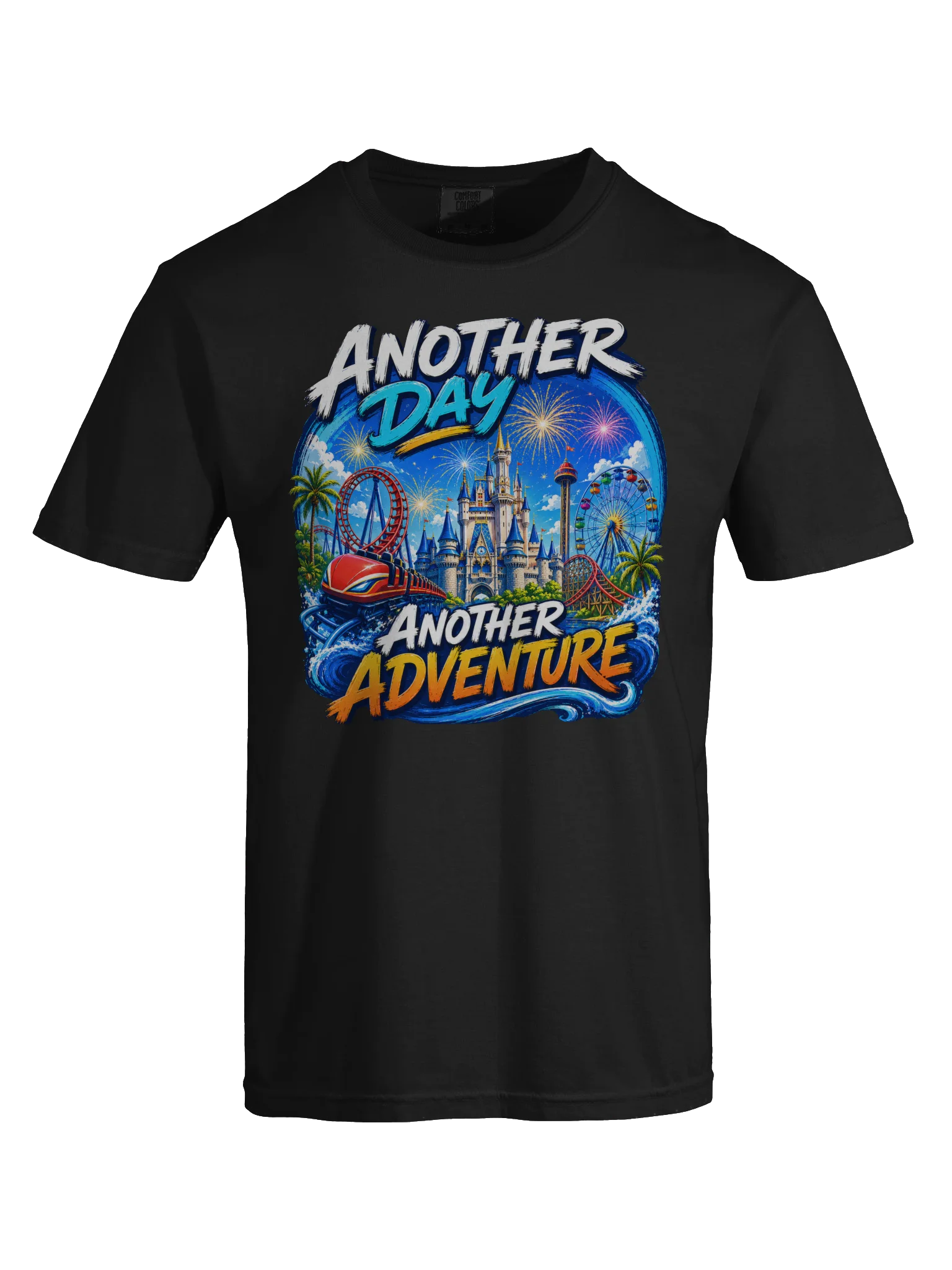 Another Day, Another Adventure Theme Park T-Shirt | Premium Comfort Colors Edition product image (5)