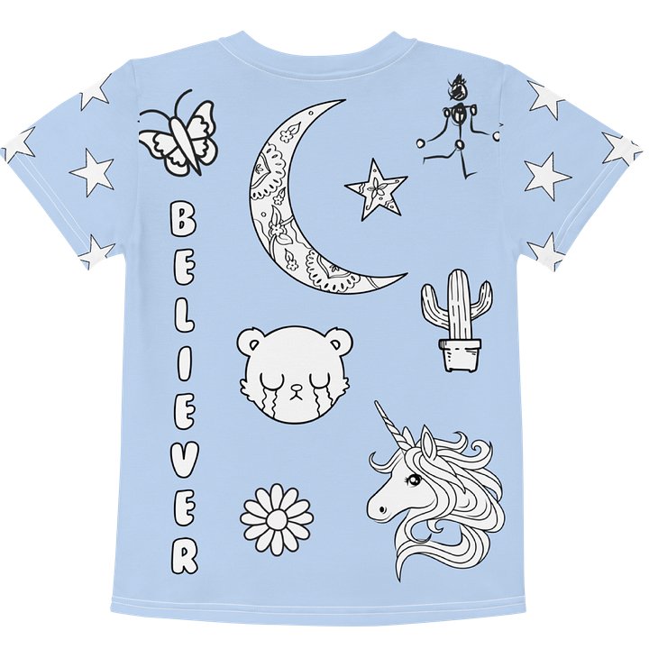 KIDS - Girls Tee - Sky Blue product image (2)