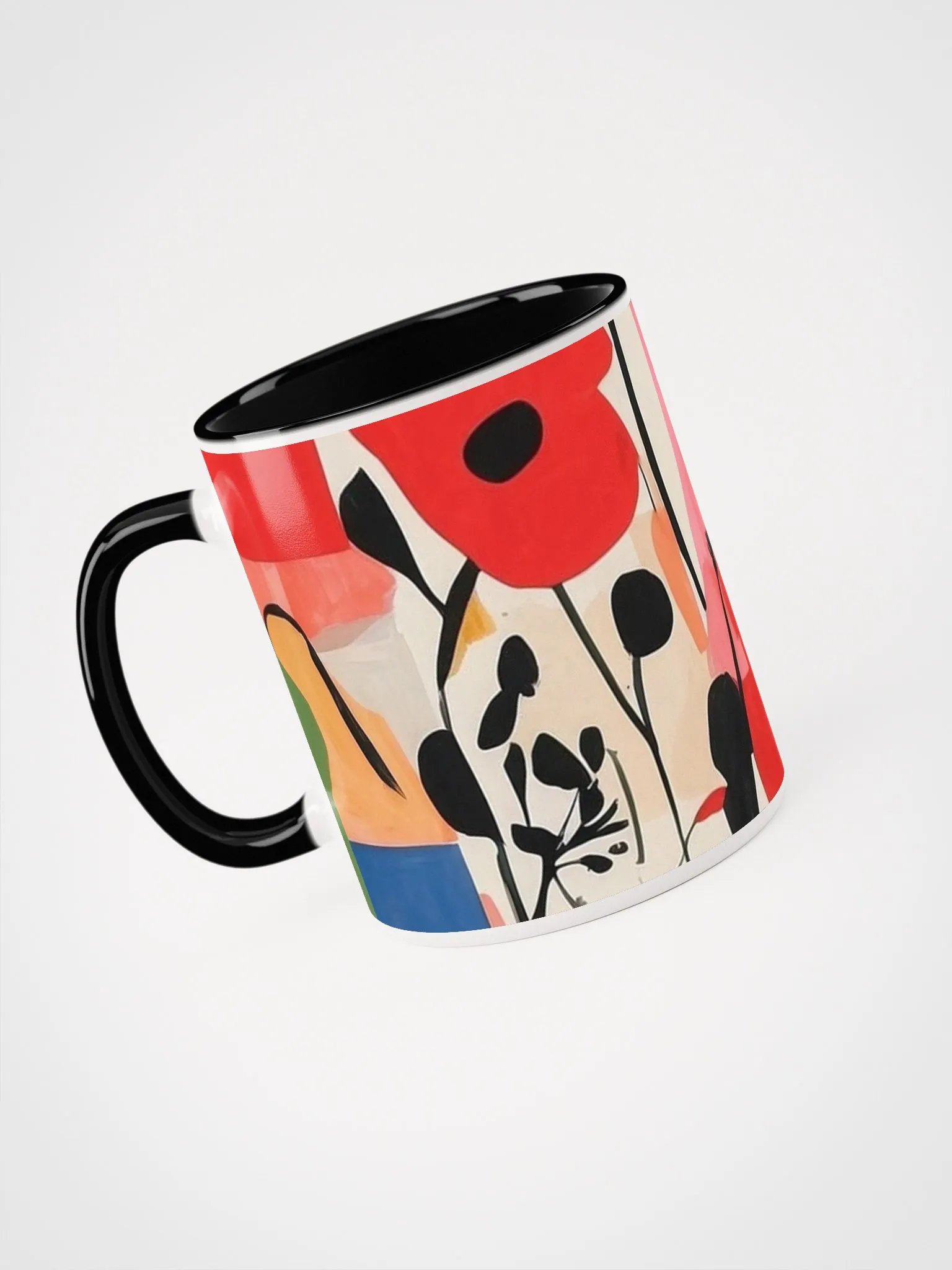 Stylized Floral Bliss Ceramic Mug product image (21)