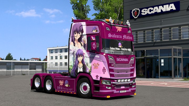 Scania S NG Sakura Matou - Fate/stay night [Airbrush Skin] product image (1)