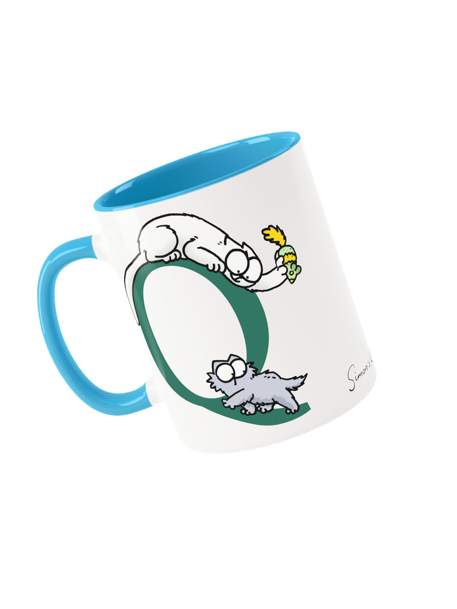 Cat Monogram Mug - Q product image (3)