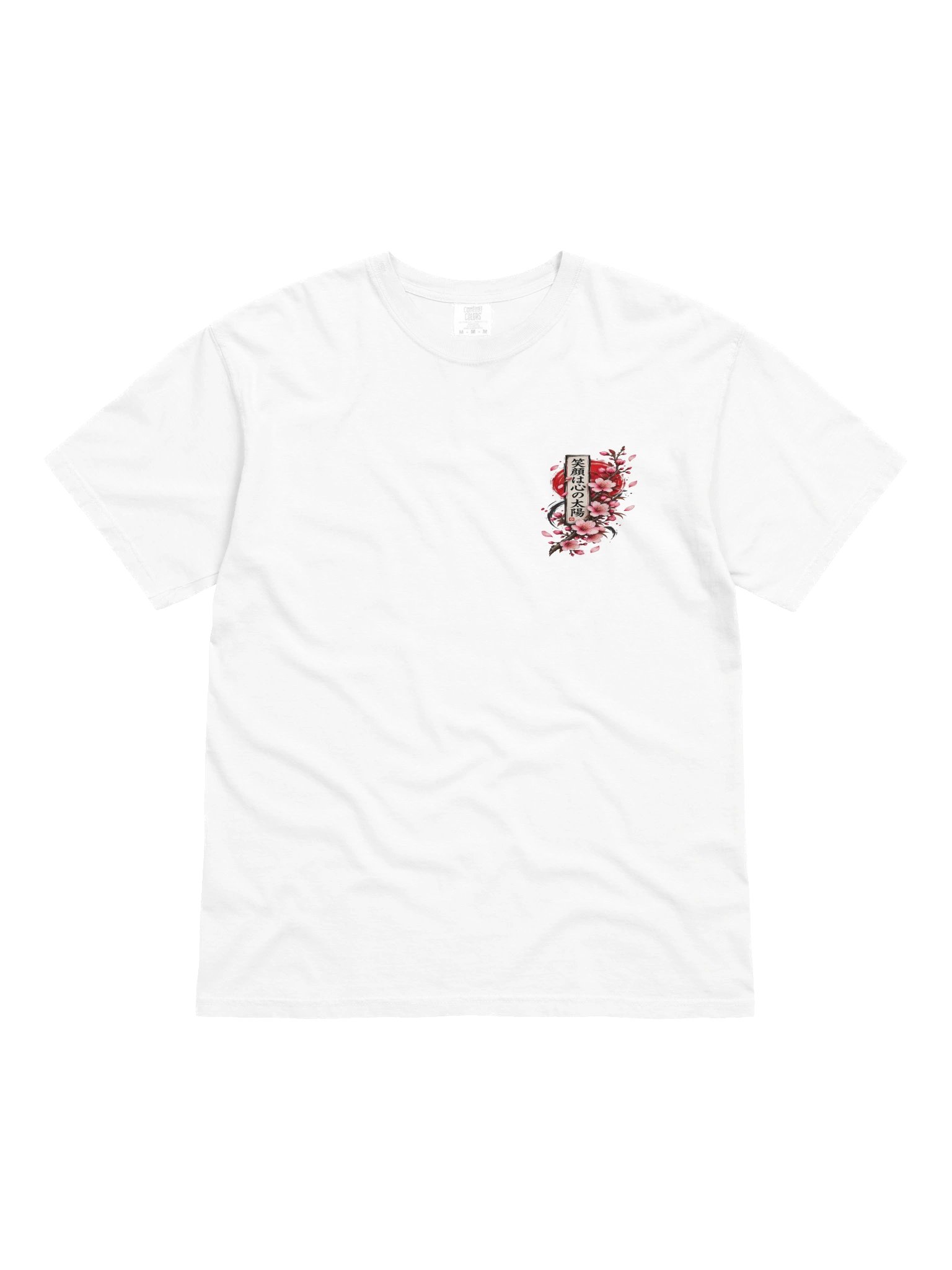 JAPANESE KOI FISH KATANA & SAKURA DOUBLE-SIDED GRAPHIC T-SHIRT | JAPANESE STREETWEAR TEE product image (4)