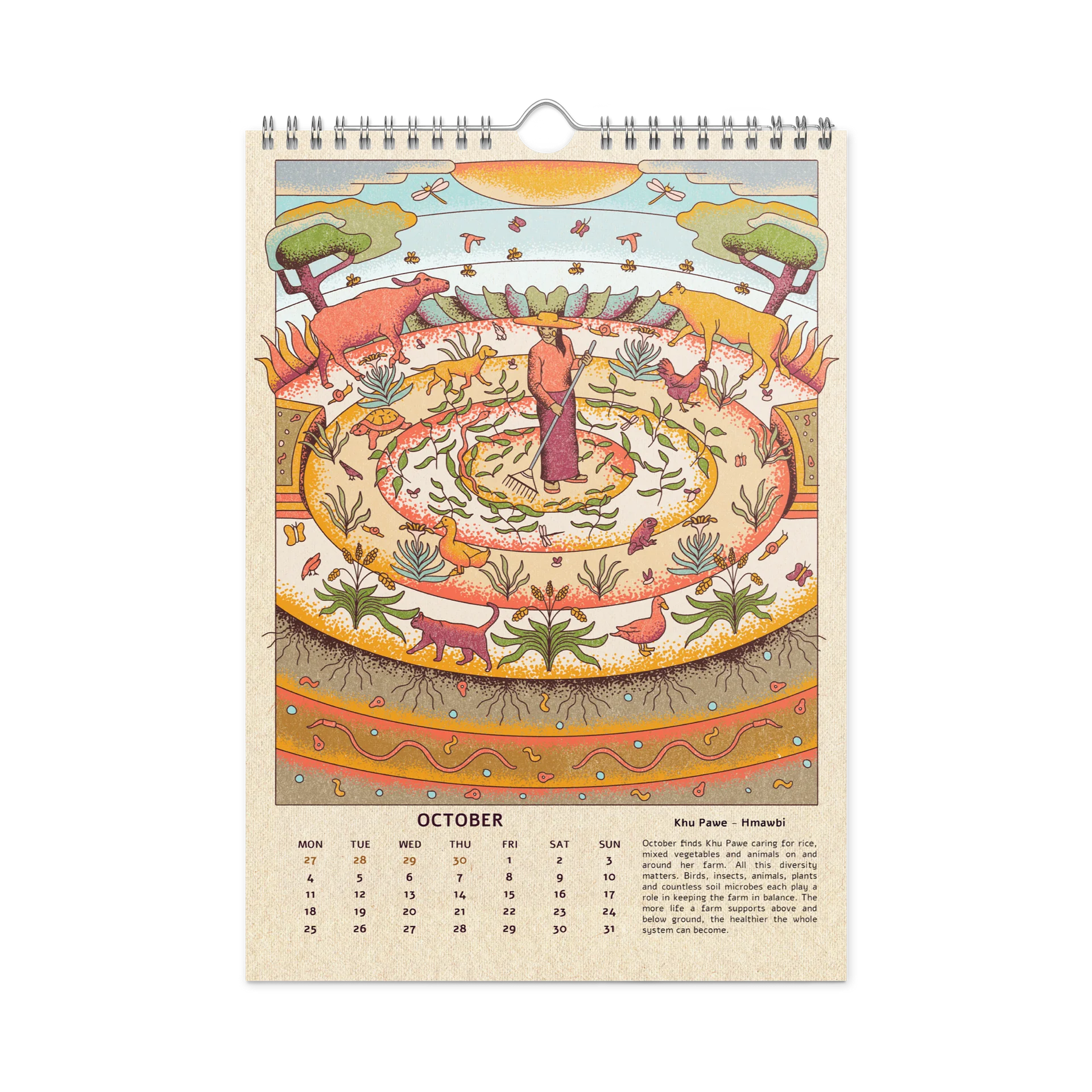 Healthy Soil Calendar 2027 product image (12)