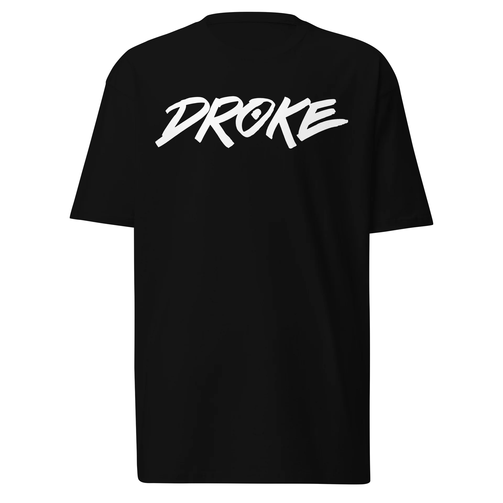 DROKE - White DROKE Logo T-shirt product image (1)