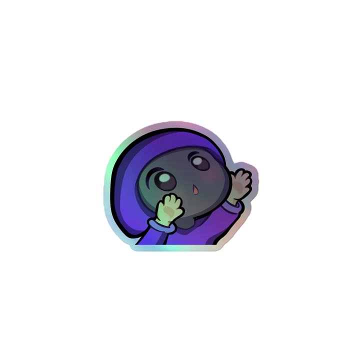 eabUPPIES Holographic Sticker product image (1)