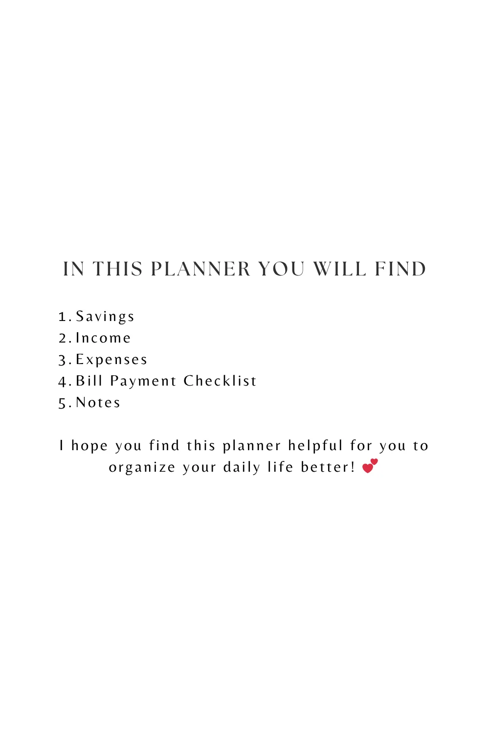 Pink Financial Planner Template | Pink Budget Planner Template product image (3)