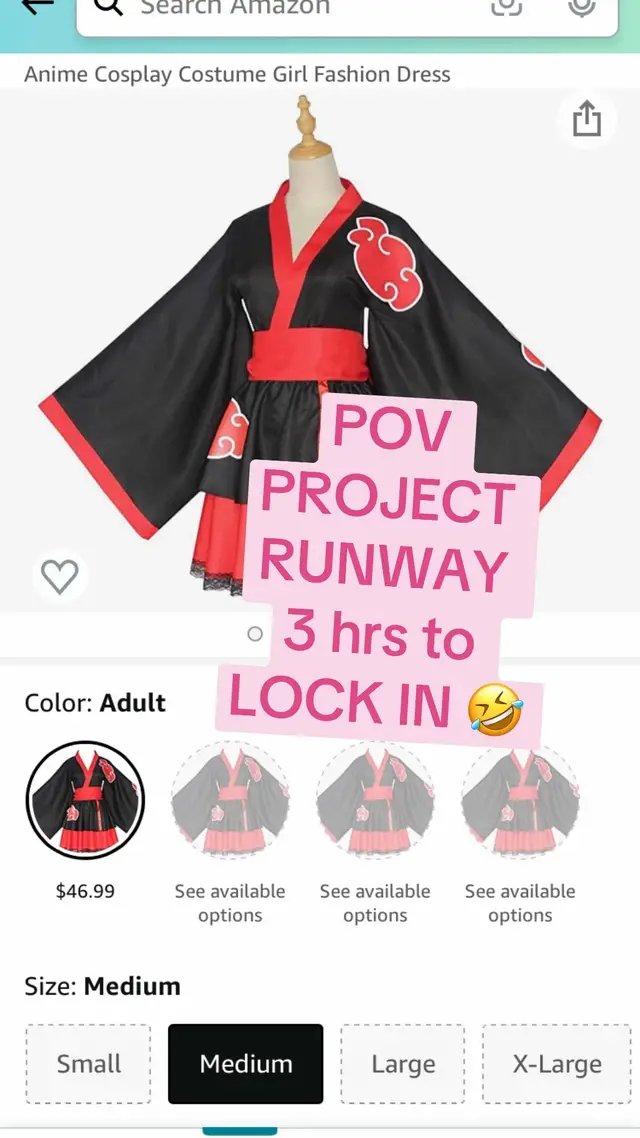 💕🌸 My group was going as characters from Naruto and I wanted to match and be a girly version. However  I did not buy a costume in time and everything's always last minute, but I was like don't worry I can make one lol 😂 it's amazing way you can do with imagination and a few hours and little YouTube lol 😂 💗💕 this project is back from like 5 years ago, but I was like dang I forgot I did that 🧡🙂‍↔️💅 #sewingtiktok #anime #cosplay #naruto #costumeideas 
