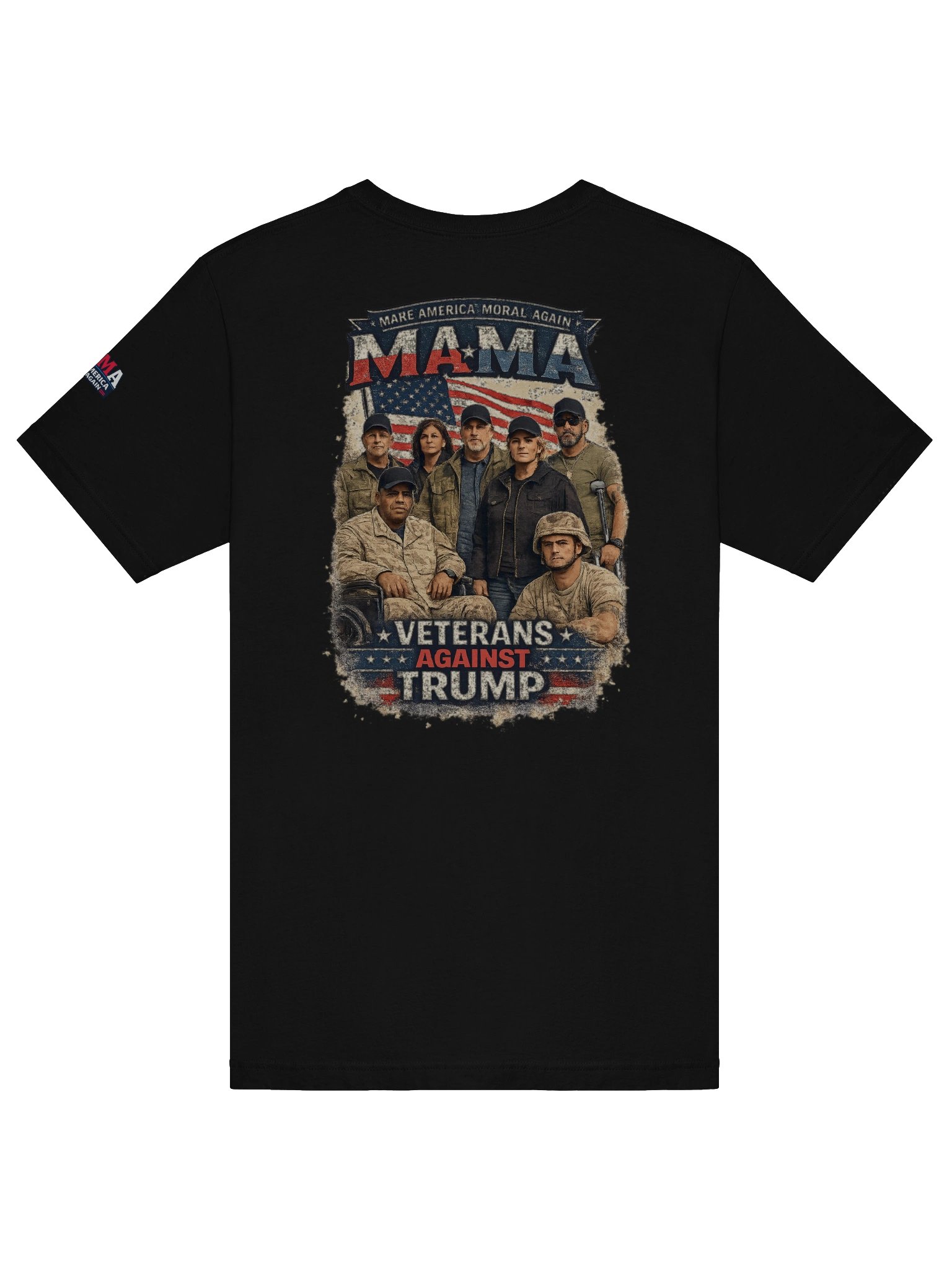 Veterans Against Trump back design product image (3)