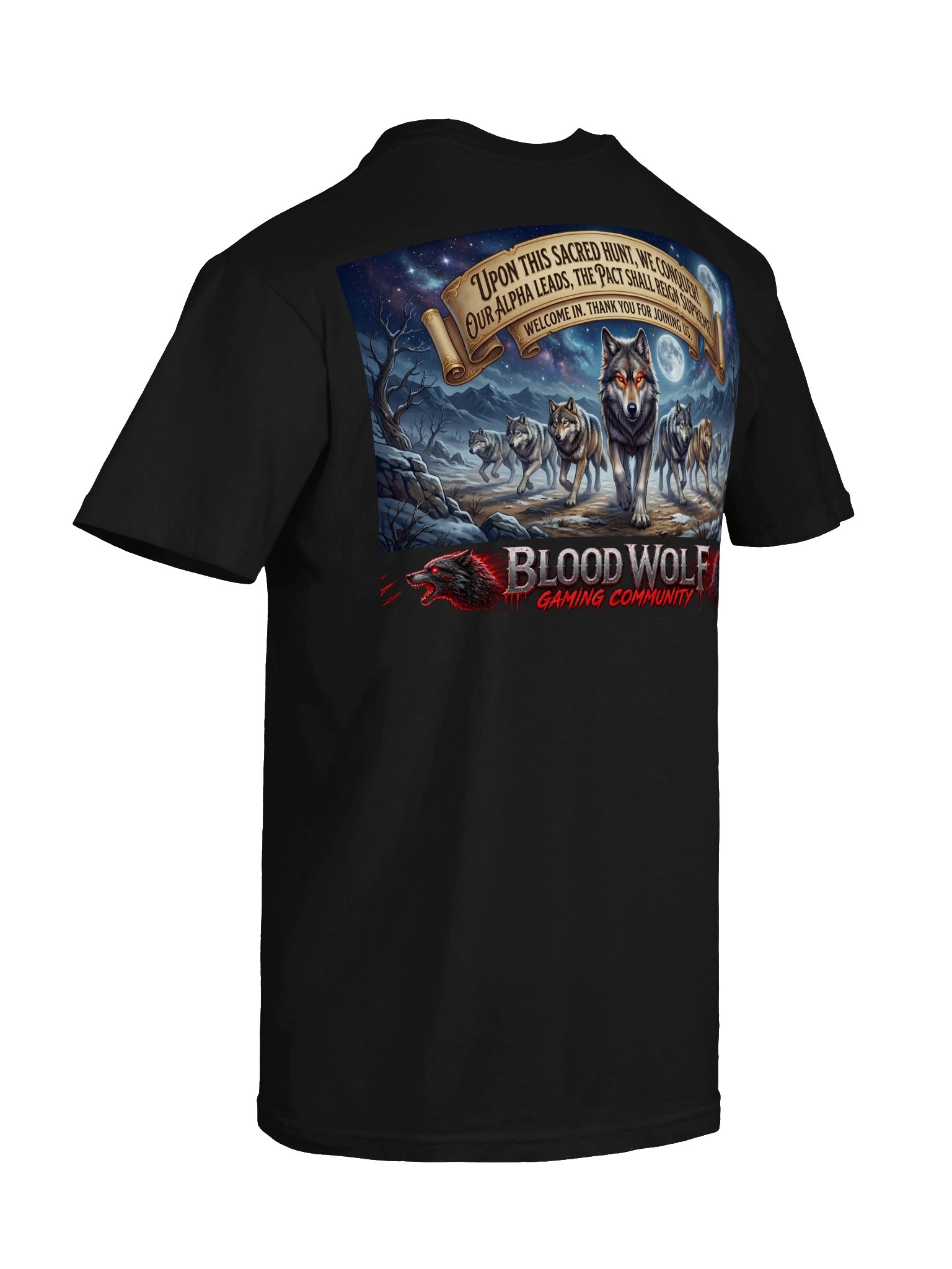 Fueled by Coffee Wolf Tee product image (78)