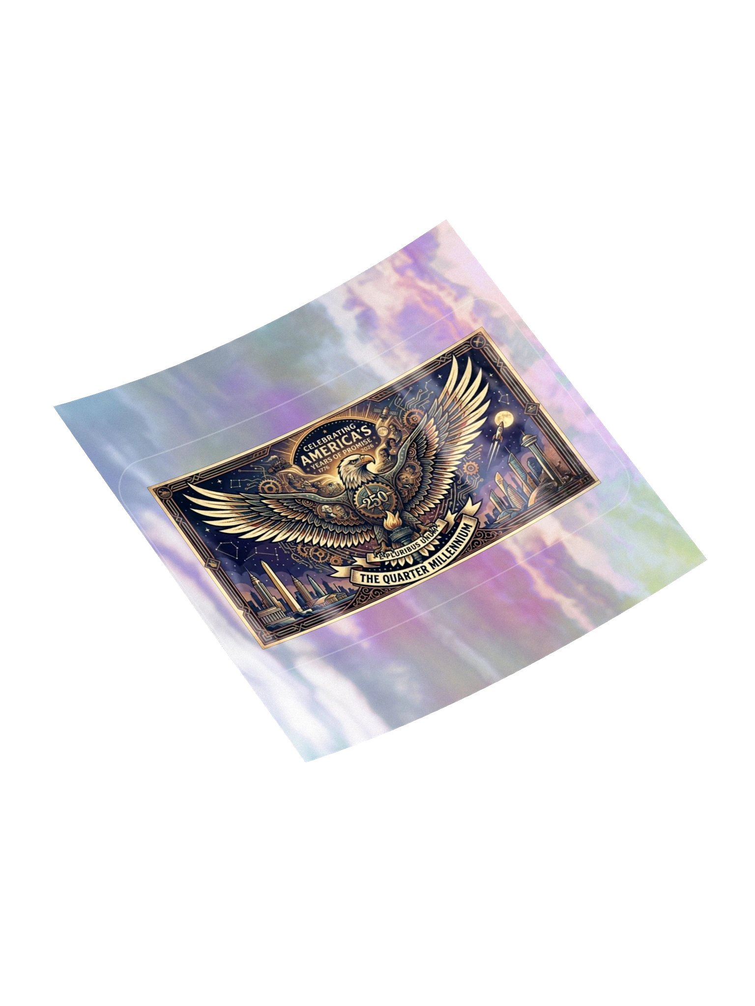 America's Quarter Millennium Holographic Sticker product image (4)