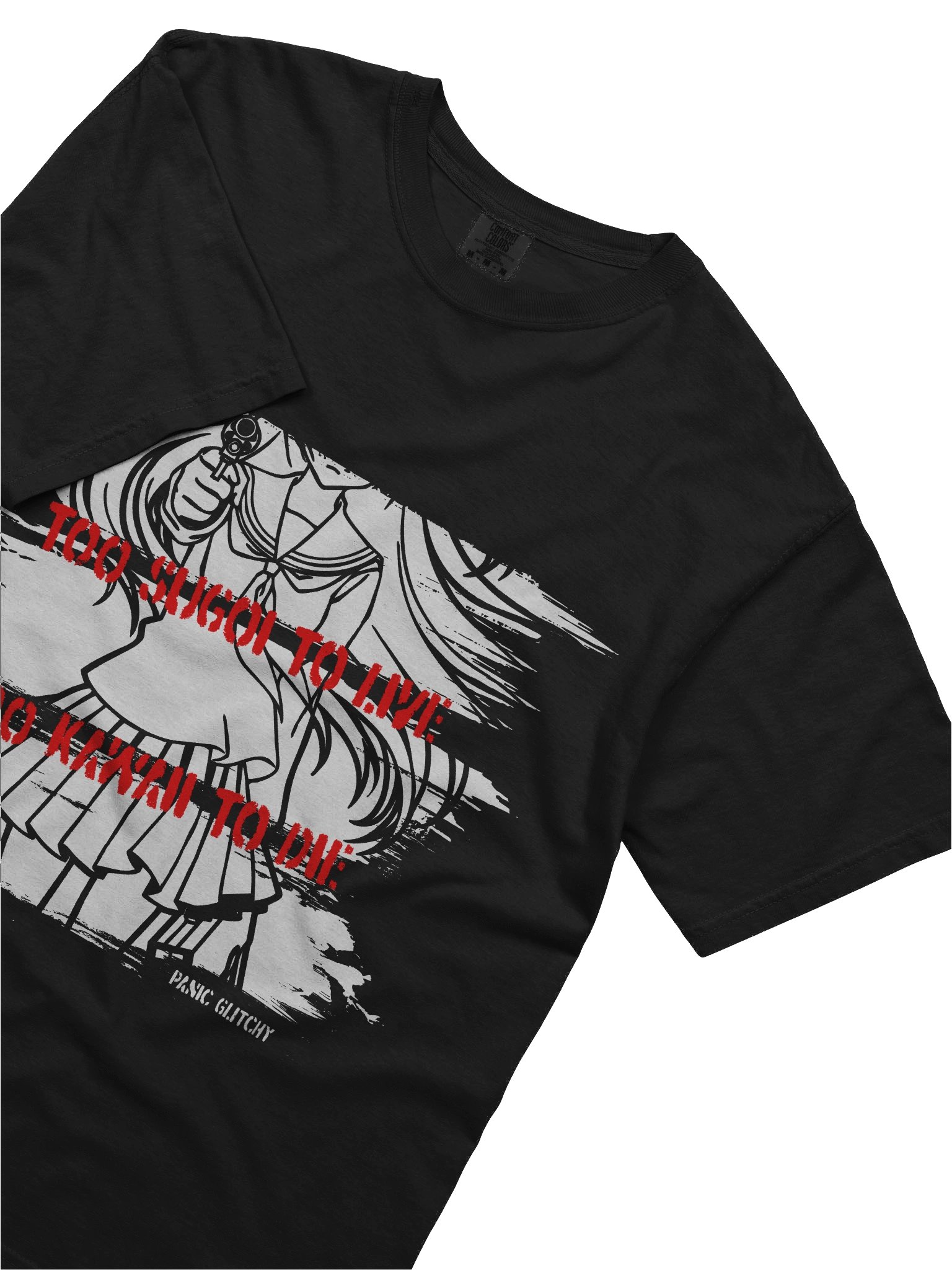 Too Sugoi/Too Kawaii Painted Gun Tee product image (3)