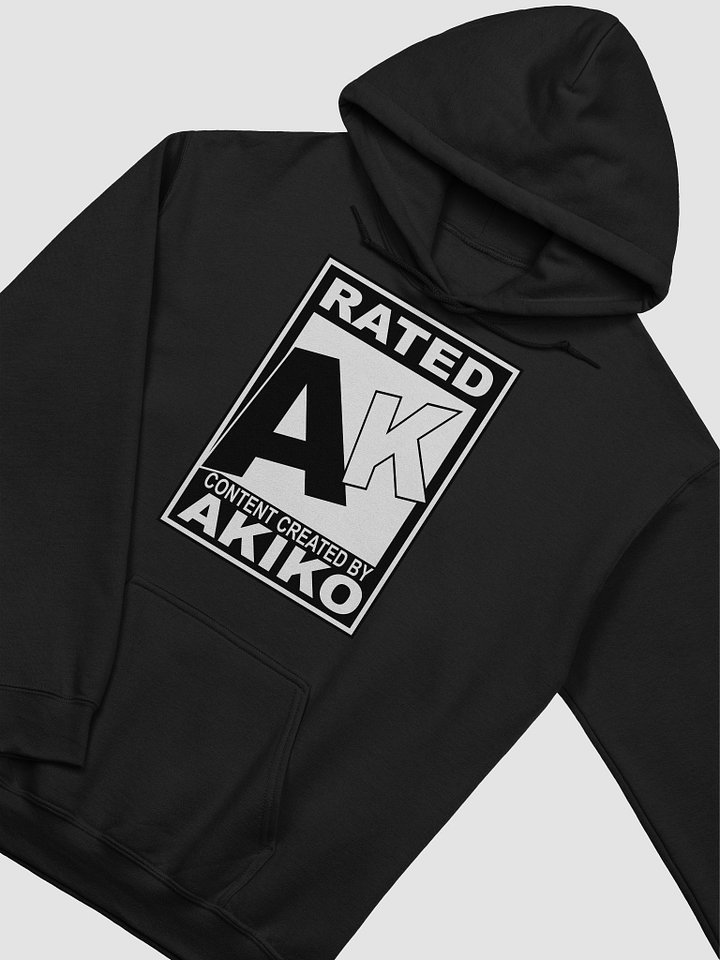 "Rated AK" Hoodie (Gaming Rating Parody) [Limited Time Discount] product image (2)
