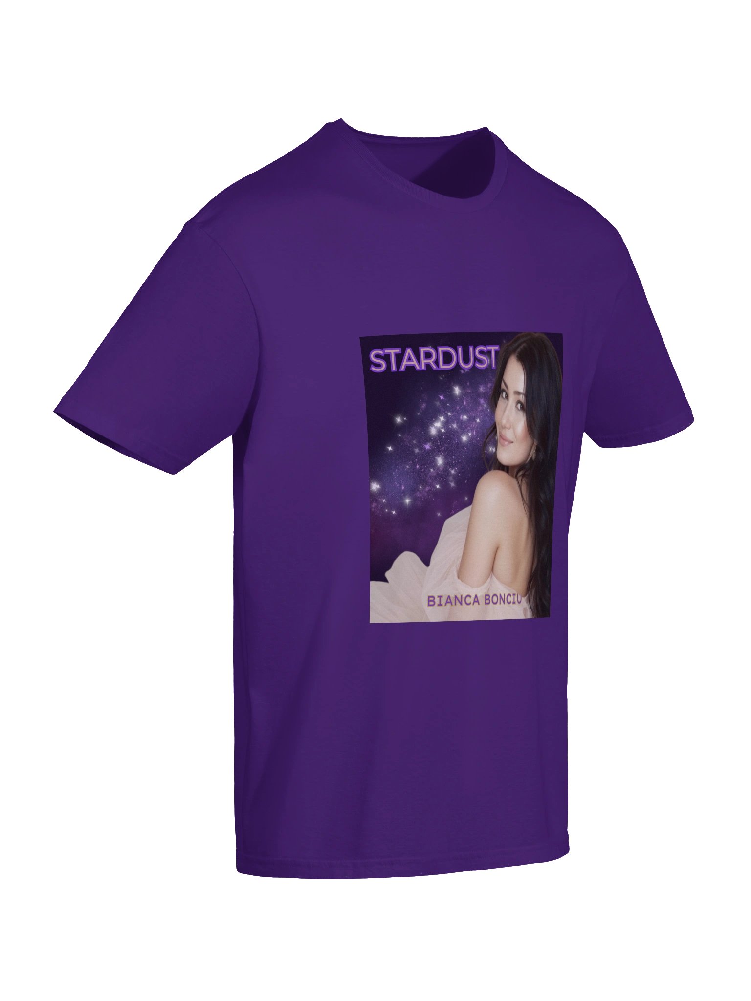Stardust Album Cover T-Shirt – Official Bianca Bonciu Music Merch (Unisex) product image (10)