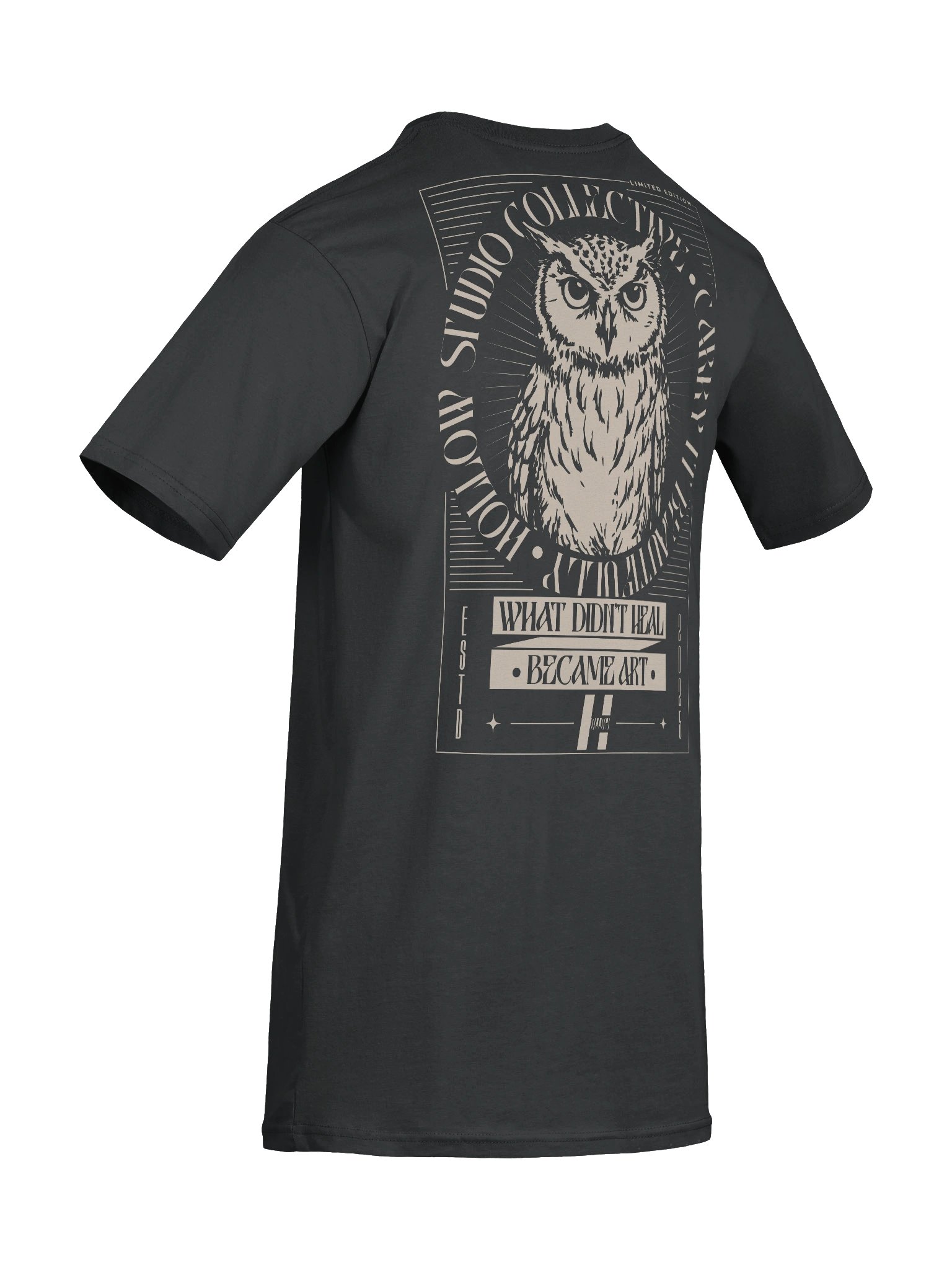 Hollow 'Limited Edition' Owl Tee | Collection I product image (9)