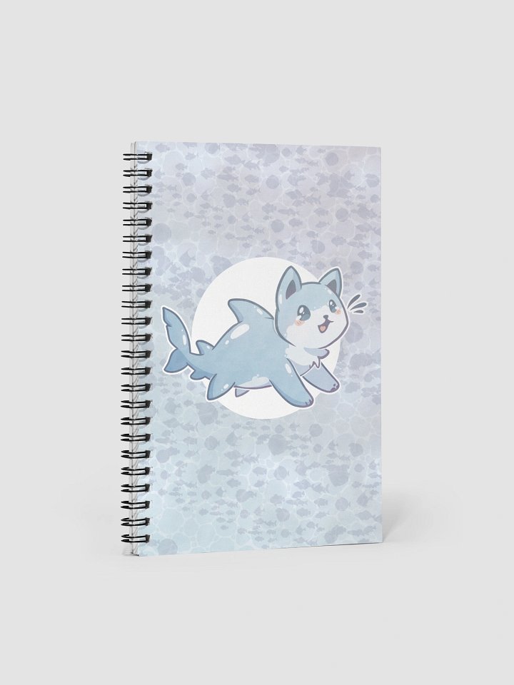 CATSHARK - White shark - spiral notebook product image (1)