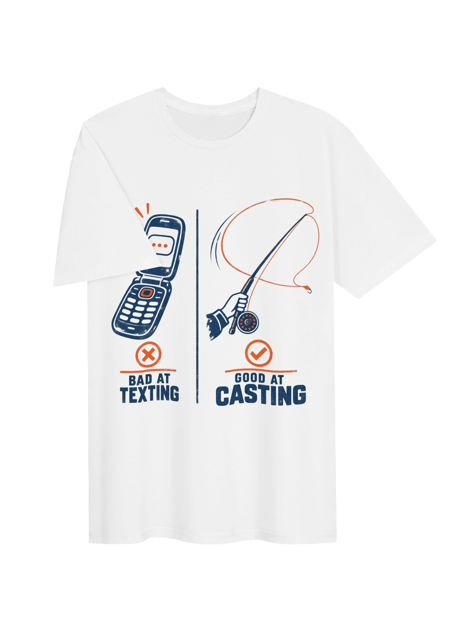 Bad at Texting, Good at Casting T-Shirt product image (3)