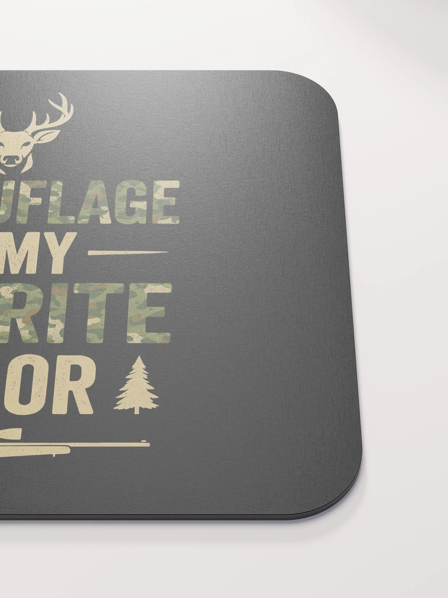Camo Mouse Pad – Camouflage Is My Favorite Color | Funny Desk Gift product image (5)