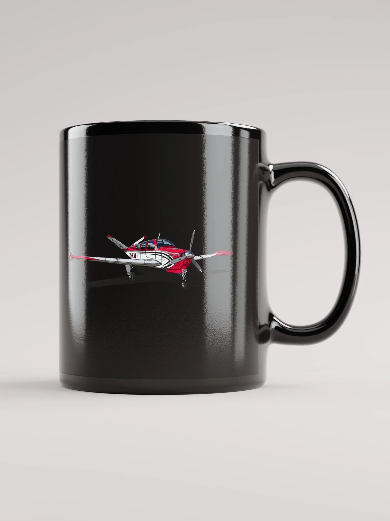 Bonanza V35 Black Mug Awesome Pilot Gift product image (1)