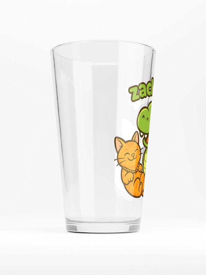 ZACKOSAUR & the gang beer glass product image (2)
