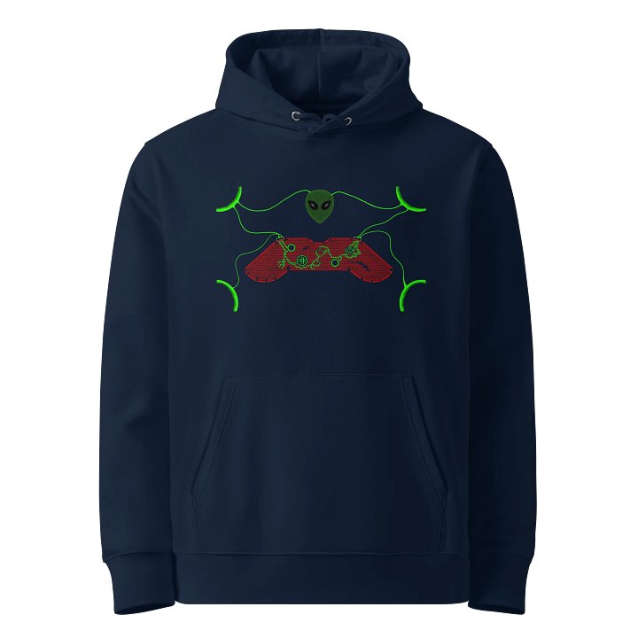 Galactic Gamer Organic Hoodie product image (1)