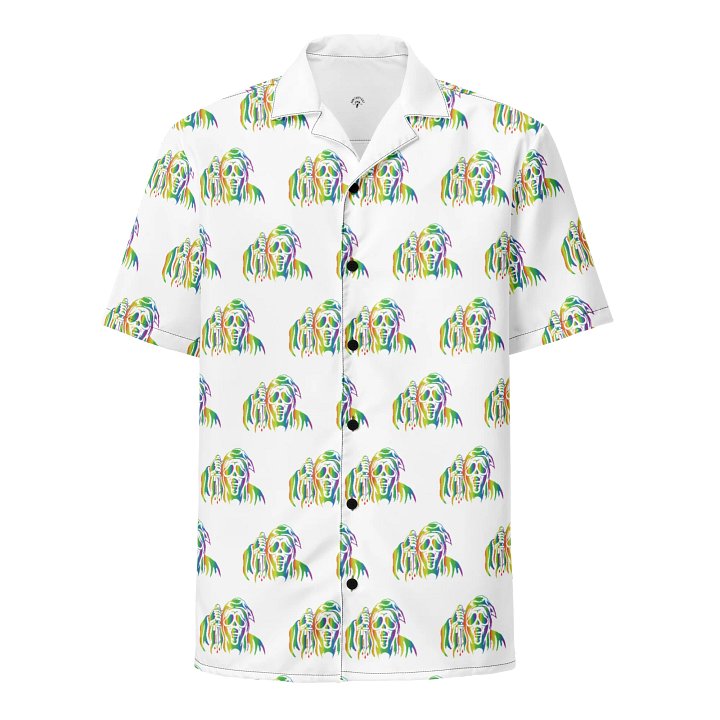 Rainbow Ghost Hawaiian Shirt product image (1)