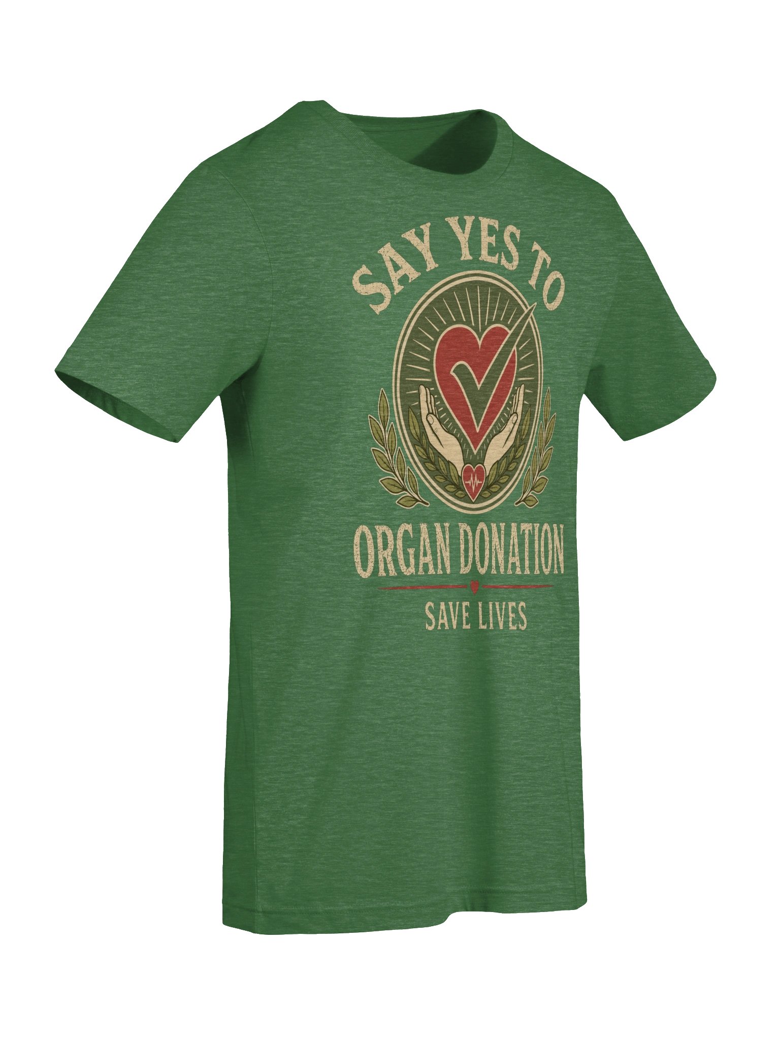 Say Yes To Organ Donation. T-Shirt product image (27)