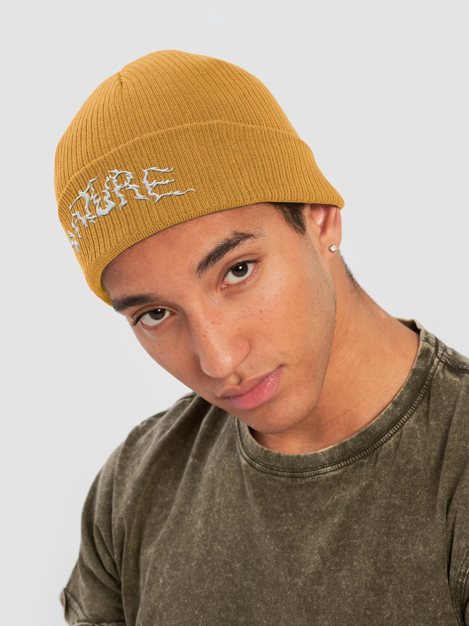 Logo knit beanie product image (4)