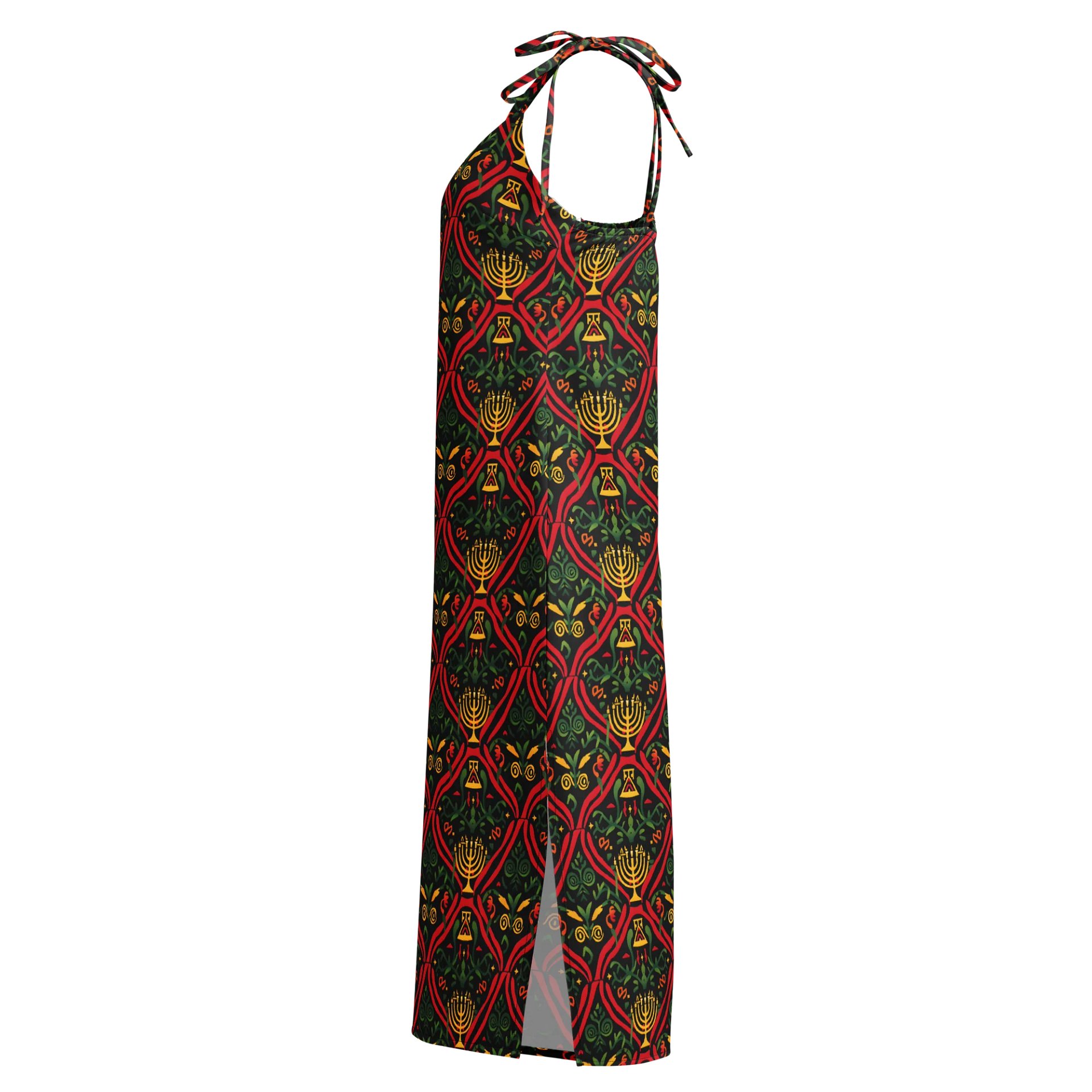 Heritage & Grace: Kwanzaa Kinara Slip Dress product image (5)